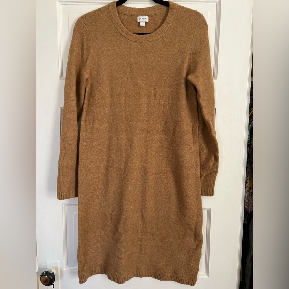 J Crew Sweater Dress in Extra Soft Yarn
